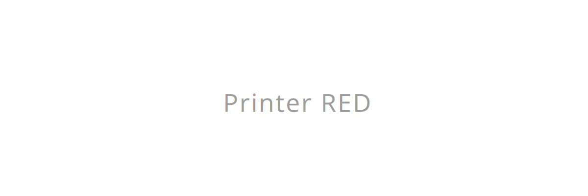 Printer RED