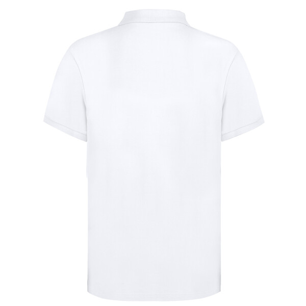 Erwachsene Weiß Polo-Shirt Koupan