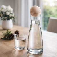 Wasserkaraffe 1L mit Zirbenkugel