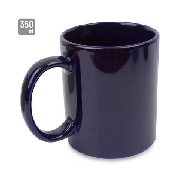 Keramiktasse "Luna" 330ml (navy blau)