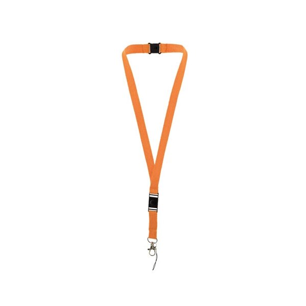 Lanyard mit Sicherheitsverschluss (orange)