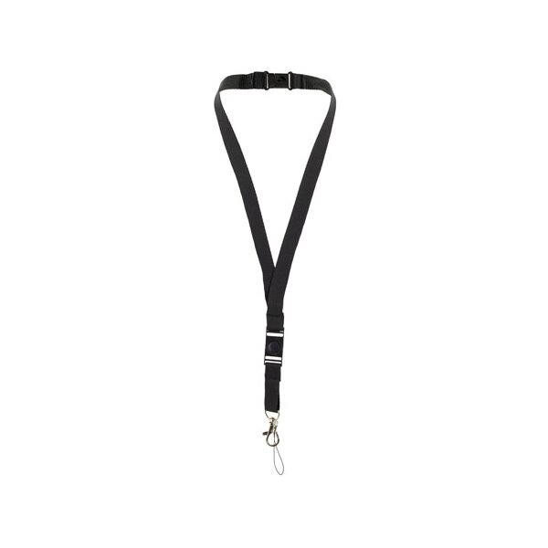 Lanyard mit Sicherheitsverschluss (schwarz)