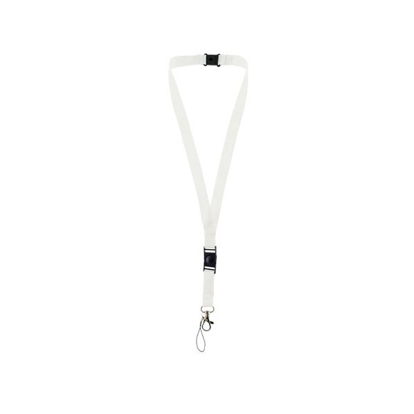 Lanyard mit Sicherheitsverschluss (weiß)