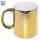 Keramiktasse &quot;Metallicolor&quot; 330ml (gold)