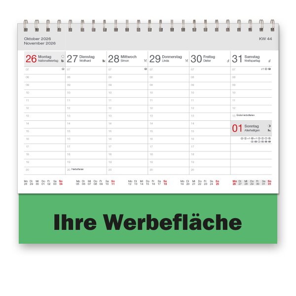 Tischkalender MIDI 2026