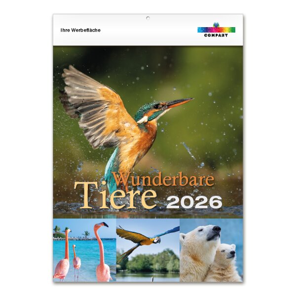 Bildkalender Tiere 2026