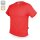 Baumwoll T-Shirt &quot;Basic&quot; rot