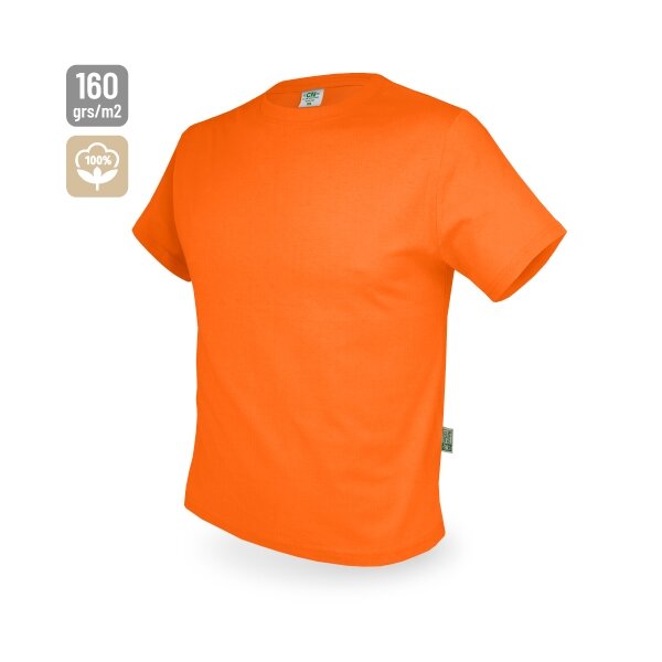 Baumwoll T-Shirt "Basic" orange