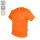 Kinder Baumwoll T-Shirt &quot;Basic&quot; orange