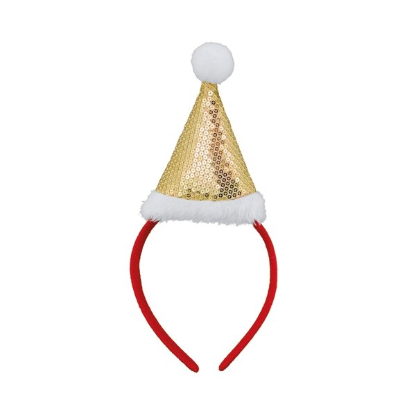 Kopfschmuck Haarreifen "Santa"