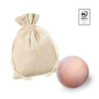 Zirbenkugel 70mm PEFC mit Baumwollbeutel