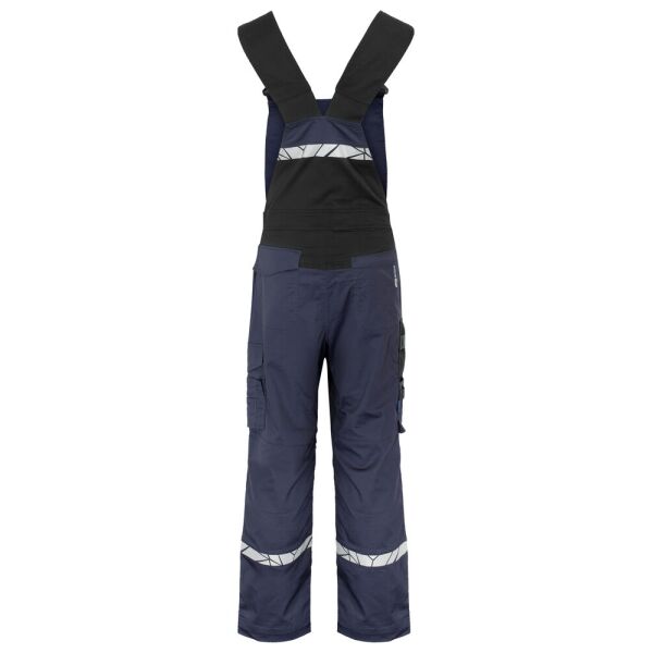 ProJob | 7600 Latzhose 9910-hochtsichtbar