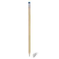 Bleistift mit farbigem Radiergummi