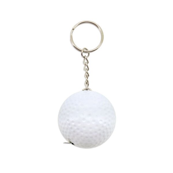 Schlüsselanhänger Maßband "Golf"