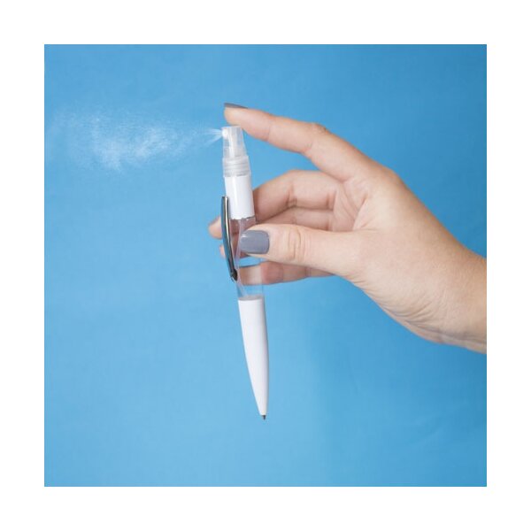 Kugelschreiber mit Desinfektionsspray