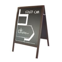 Gehwegstopper Doppelseitig Holz 57x77cm