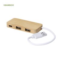 USB Hub "Natureline" rechteckig