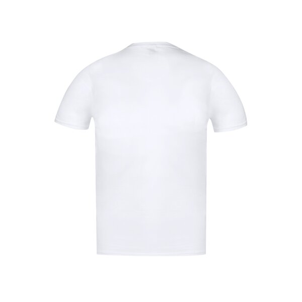 Erwachsene Weiß T-Shirt Iconic V-Neck