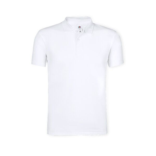 Erwachsene Weiß Polo-Shirt Original