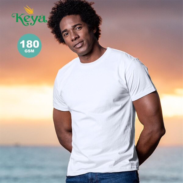 Erwachsene Weiß T-Shirt "keya" MC180