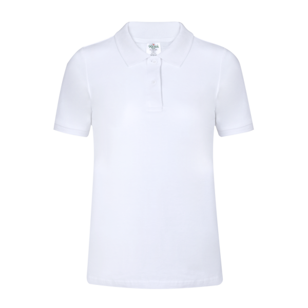 Frauen Weiß Polo-Shirt "keya" WPS180