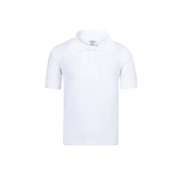 Kinder Weiß Polo-Shirt "keya" YPS180