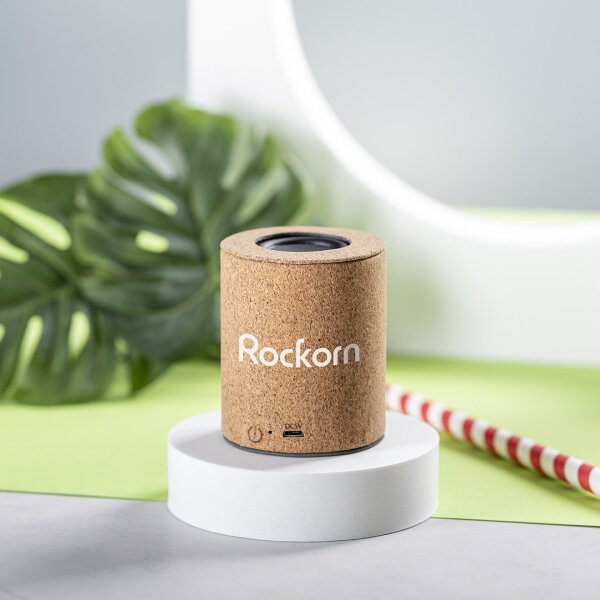 Bluetooth Lautsprecher Tube "Natural Cork"