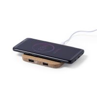 Kabelloses Ladegerät quadratisch "Natural...