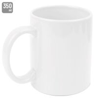 Keramiktasse Sublimation wei&szlig; 350ml (wei&szlig;)