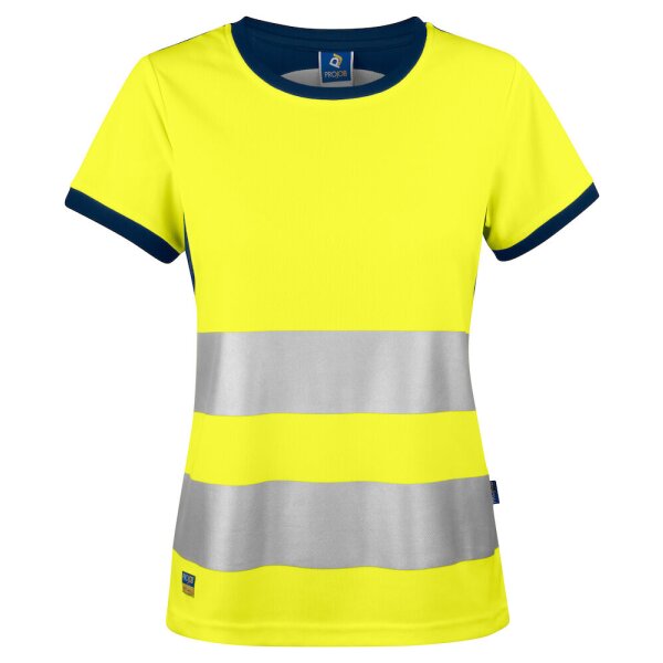 Projob | 6012 Damen T-shirt En Iso 20471 Klasse 2