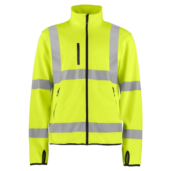 ProJob | 6105 Leichte Softshell Jacke En Iso 20471 Klasse 3