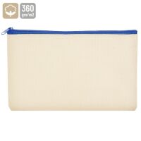 Kosmetiktasche aus Baumwolle Canvas 21x13cm