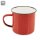 Emaille-Tasse &quot;Retro&quot; 350ml (rot)