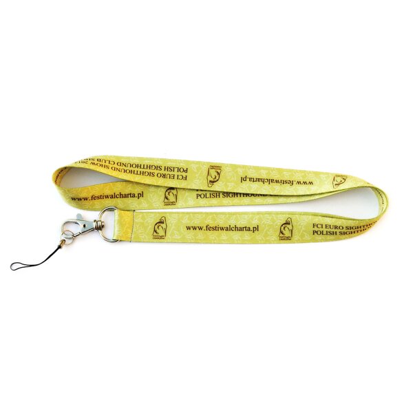 Lanyards mit Karabiner, 2-seitig bedruckt