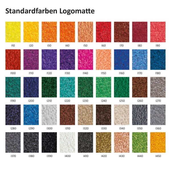 Bodenmatte - Logomatte mit Druck