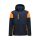 navy/neon orange